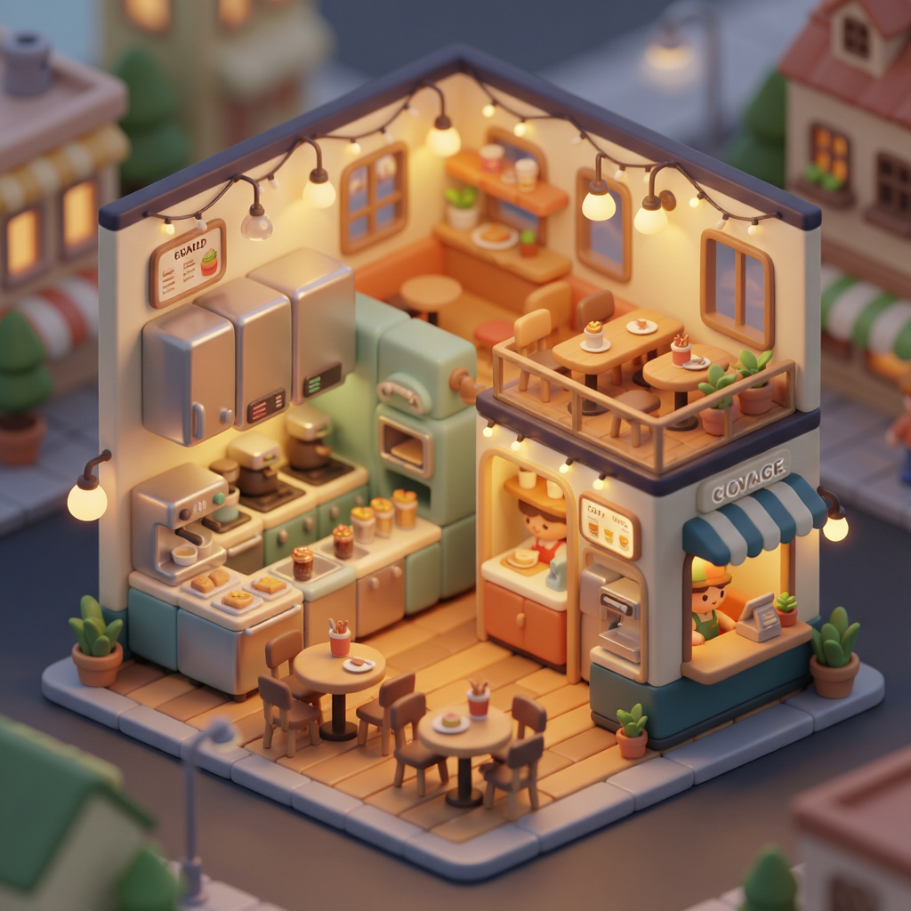 �����������ʳ���(Mini Restaurant: Food Tycoon)�ٷ�������v1.21.0 ģ�⾭Ӫ