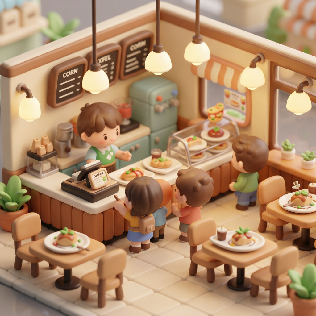 �����������ʳ���(Mini Restaurant: Food Tycoon)�ٷ�������v1.21.0 ģ�⾭Ӫ