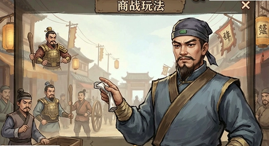 叫我大掌柜商战玩法界面