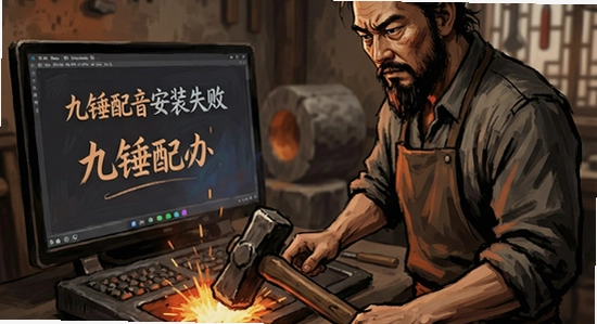 九锤配音安装失败怎么办