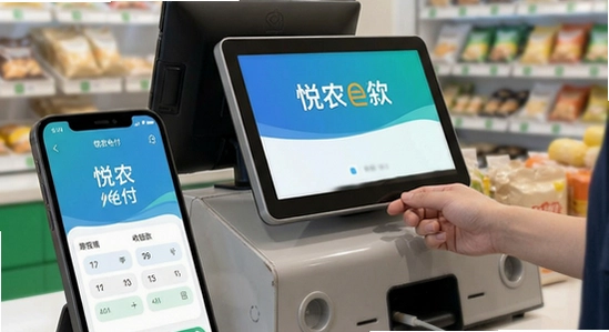 悦农e付收银台多场景收款应用