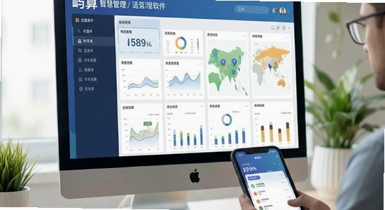 屿算店铺智慧管理软件适用场景展示图