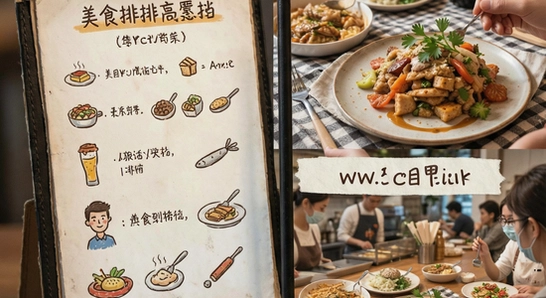 美食排序与故事多场景适用人群展示