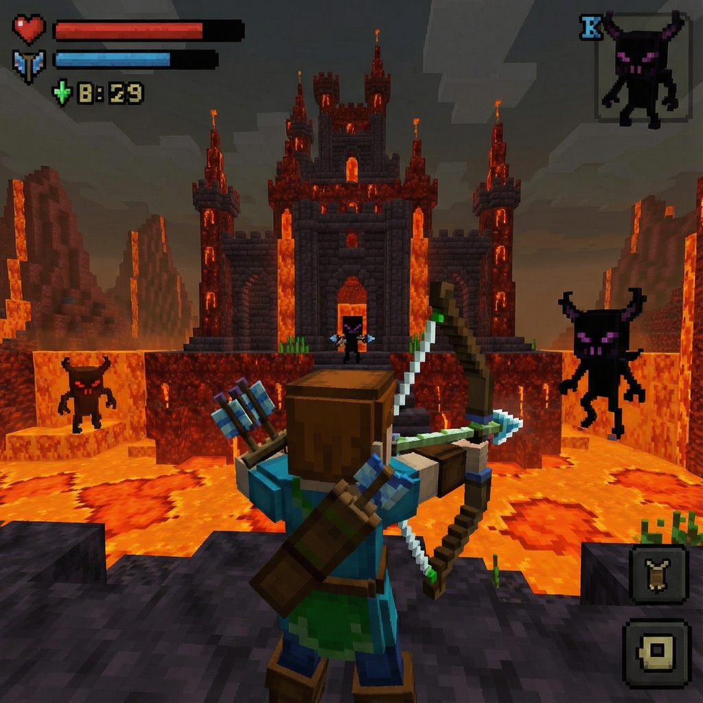 Nether Craft:Archer RPG �ٷ�������v0.10.3 dev22 �������ð��