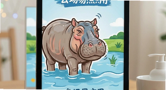 河马易洗多场景应用展示图