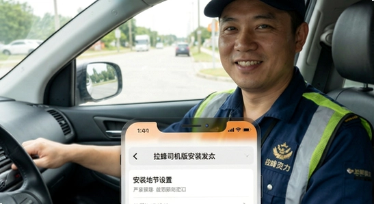 拉蜂司机版安装权限设置