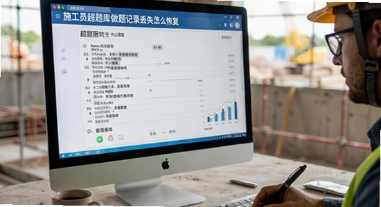 施工员超题库做题记录丢失怎么恢复