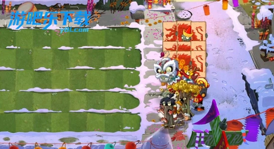 PvZ 2 SHUTTLE 安装包 下载页面,色彩丰富 无水印 宣传图