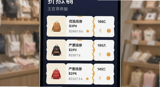 �ۿ��߱�Ӧ��������չʾ���Ż�ȯ�б������ɼ�