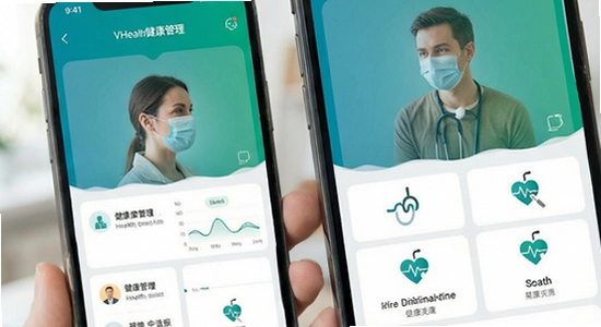 VHealth��������Ӧ��������չʾͼ