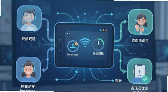 VHealth���豸����ͬ��ʾ��ͼ