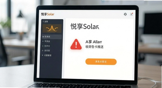 悦享Solar收不到告警推送怎么设置