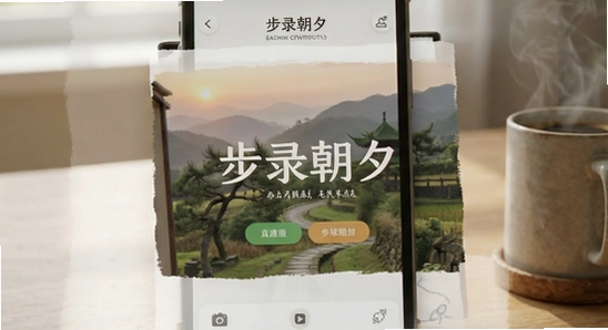 步录朝夕界面展示图