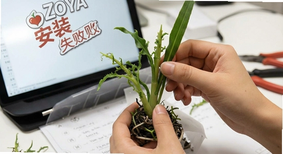 Zoya爪芽安装失败怎么办