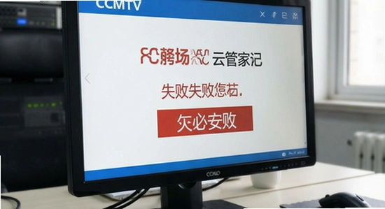 CCMTV云管家安装失败怎么办