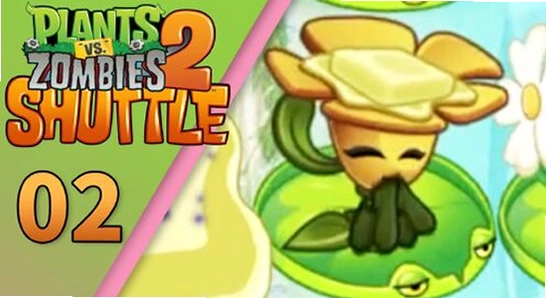 PvZ 2 SHUTTLE新版本游戏主界面,含shuttle核心词 色彩丰富 无水印 宣传图