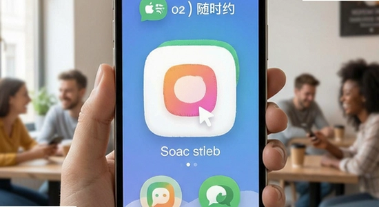 ��ʱԼ�ೡ���罻Ӧ��ʾ��ͼ