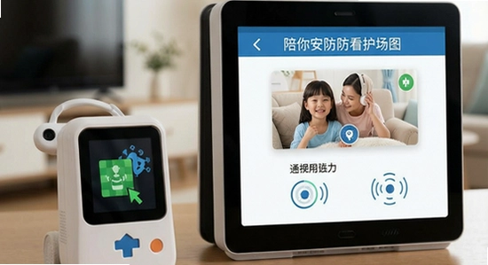 陪你安安防看护场景示意图