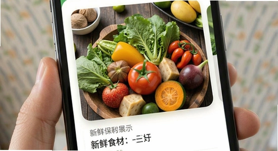 有菜app首页新鲜食材展示图