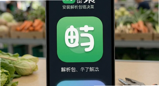 有菜app安装解析包错误解决方法