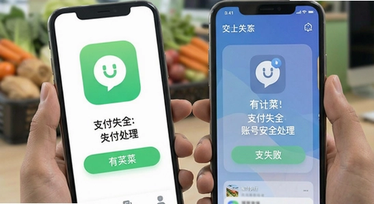 有菜app支付失败与账号安全处理