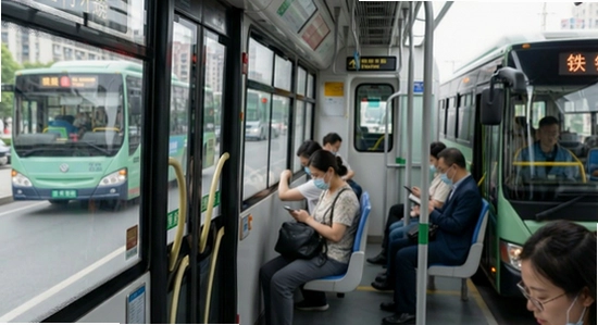 公交出行地铁乘车多场景应用展示