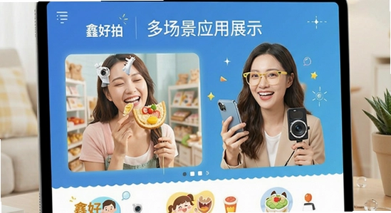 鑫好拍多场景应用展示图
