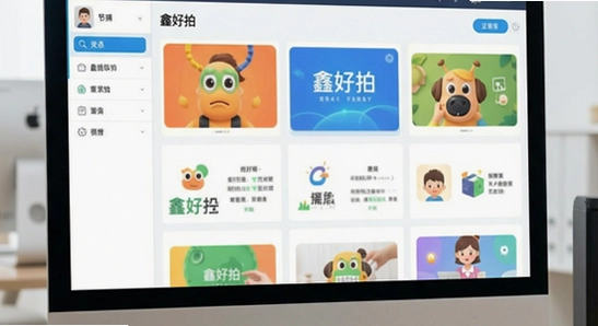 鑫好拍软件界面展示图