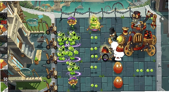 植物大战僵尸2shuttle 游戏画面 截图, PvZ 2 SHUTTLE 运行界面 无水印