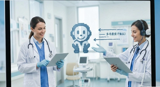 ҽ���˲����ೡ��ʹ��չʾͼ