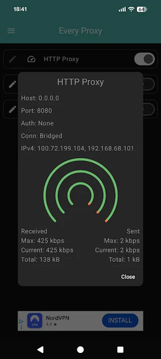 Every Proxy APP���°����ؽ�ͼ