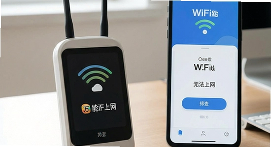 ����WiFi�׿��� ���ӳɹ����޷��������Ų鷽��