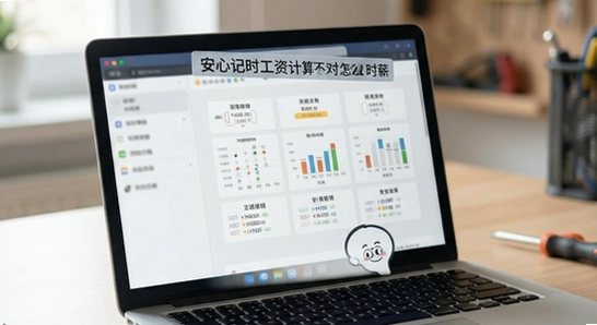 安心记工时工资计算不对怎么设置时薪