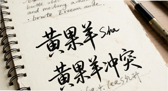 黄果羊签名冲突怎么处理