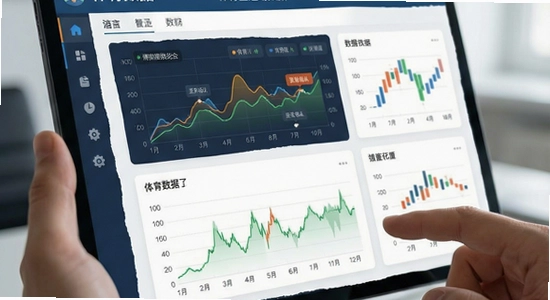 体育星运动数据记录界面展示