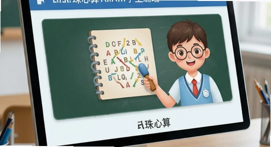 珠心算Ai学生端主界面展示