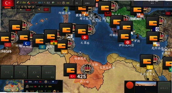 HOI4 �ֻ��� ��Ϸ��ͼ���� ���л���,ɫ�ʷḻ ��ˮӡ ����ͼ