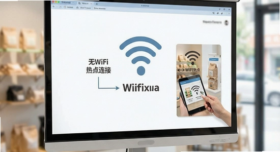 �ŵ�Ͷ����WiFi�ȵ�����ʾ��ͼ