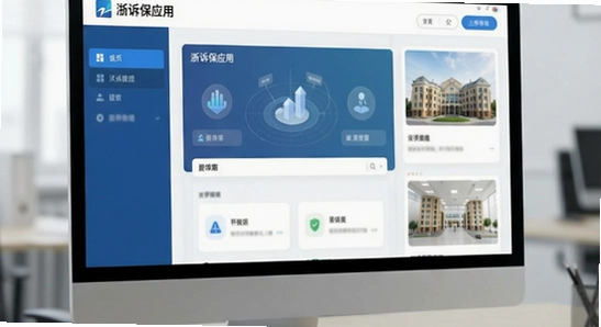 浙诉保应用主界面展示图