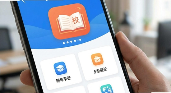 微校随申学app主界面功能展示图