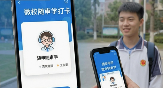微校随申学打卡上报与随申码同步场景图