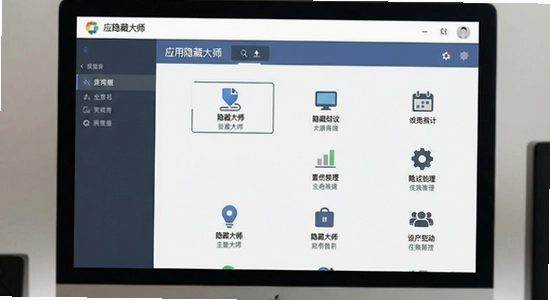 应用隐藏大师主界面功能展示图