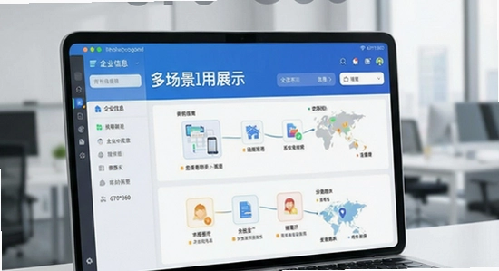 企业信息一键查多场景应用展示 670*360