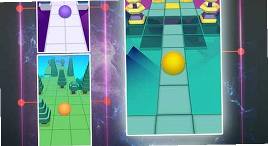 滚动的天空Rolling Distance2饭制版 游戏加载界面,色彩丰富 无水印 宣传图