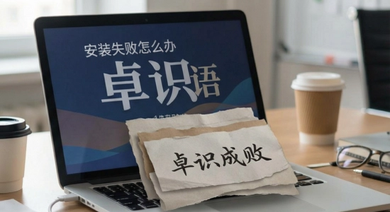 卓识成语安装失败怎么办