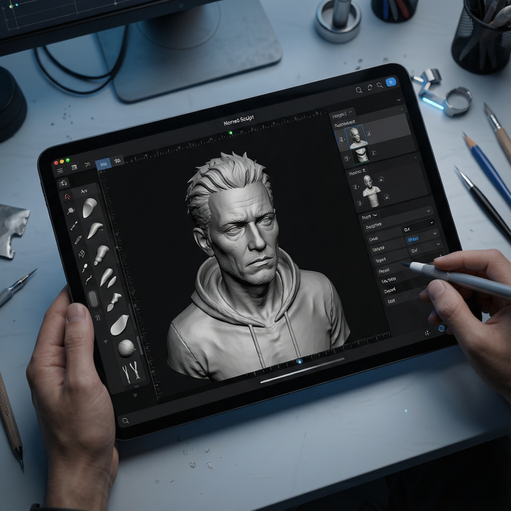 Nomad Sculpt�ٷ������ؽ�ͼ