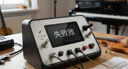 钢琴校音器安装失败怎么办