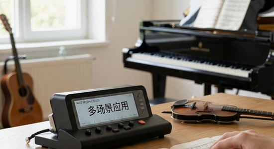 钢琴校音器多场景应用展示
