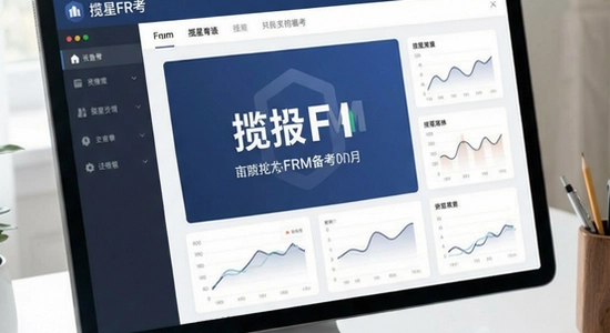 揽星FRM备考界面展示