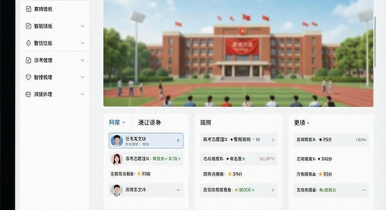 高考志愿通智能填报界面截图